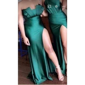 Black bridesmaid dress size 1x